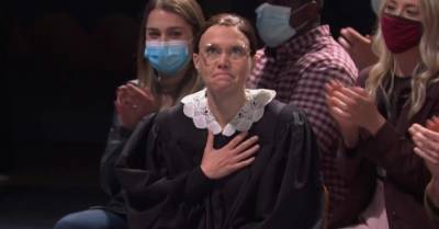 'Saturday Night Live' Takes a Moment to Honor Ruth Bader Ginsburg During Premiere - www.justjared.com - county Power