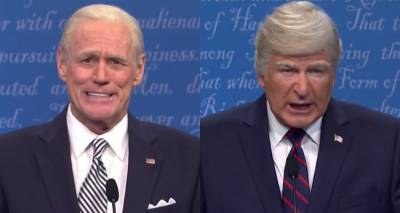 Alec Baldwin & Jim Carrey Face Off as Trump & Biden in 'SNL' Premiere - Watch! - www.justjared.com