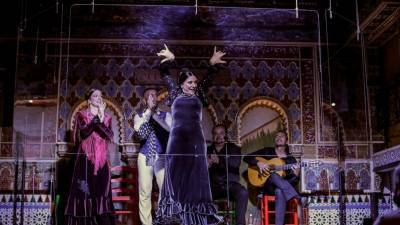AP PHOTOS: Madrid flamenco venue reopens amid COVID crisis - abcnews.go.com - Spain - Madrid