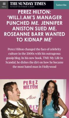 A Taste Of TMI! | Perez Hilton - perezhilton.com