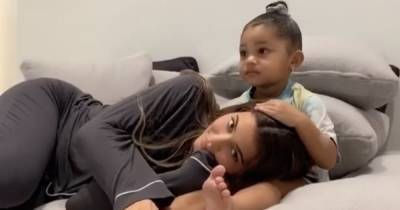 Kylie Jenner cuddles up to daughter in adorable clip as Stormi tells her: 'Don't be afraid mommy' - www.ok.co.uk