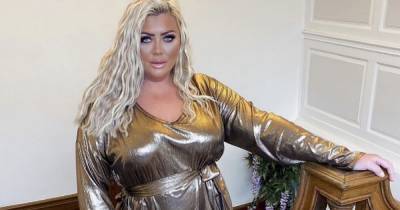 Gemma Collins shows off impressive curves in gorgeous gold metallic outfit: 'I'm feeling myself' - www.ok.co.uk