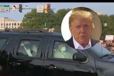 Trump Breaks Quarantine, Leaves Hospital to Wave to Supporters From a Suburban (Video) - thewrap.com