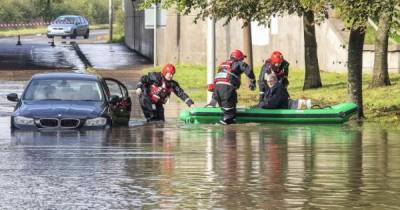 Scotland flooded with month of rain in two days as torrential downpours bring travel chaos - www.dailyrecord.co.uk - Britain - Scotland
