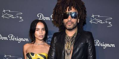 Lenny Kravitz Says He and Zoë Can Talk About "Anything and Everything" - www.harpersbazaar.com