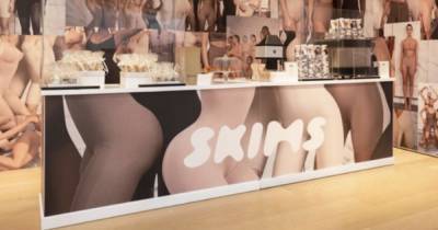 Inside Kim Kardashian's Skims Selfridges launch with her own theme cafe as it finally lands in UK - www.ok.co.uk - Britain