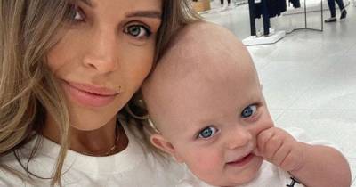 Chloe Lewis gives fans update on son Beau's skull condition after revealing he wears helmet 23 hours a day - www.ok.co.uk
