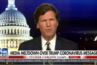 Tucker Carlson: It’s ‘Politically Motivated Hysteria’ to Worry About Trump Spreading COVID (Video) - thewrap.com