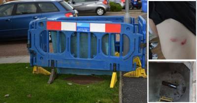 EK schoolboy left "hanging on for his life" after falling down uncovered manhole - www.dailyrecord.co.uk