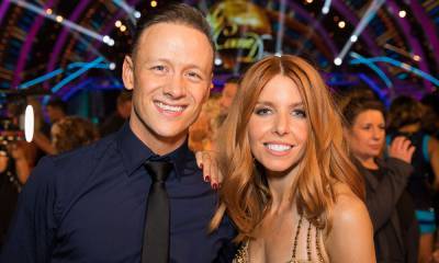 Kevin Clifton is every inch the ultimate boyfriend with cute 'behind-the-scenes' snap of Stacey Dooley - hellomagazine.com