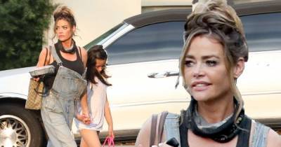 Denise Richards heads to lunch in LA with daughter Eloise, 8 - www.msn.com