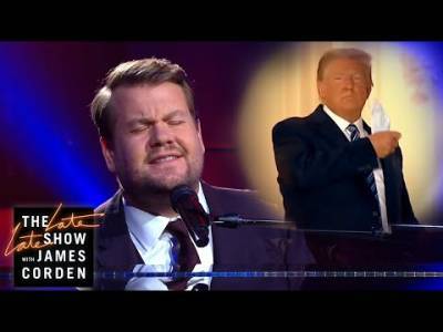 James Corden Perfectly Sums Up Donald Trump’s COVID Lies In Maybe I’m Immune Paul McCartney Parody (Video) - perezhilton.com