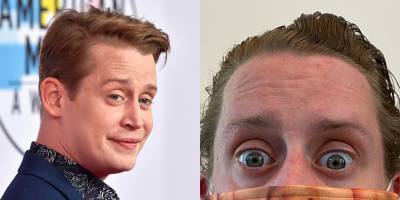 Macaulay Culkin's Face Mask Is Going Viral & You Have to See Why! - www.justjared.com
