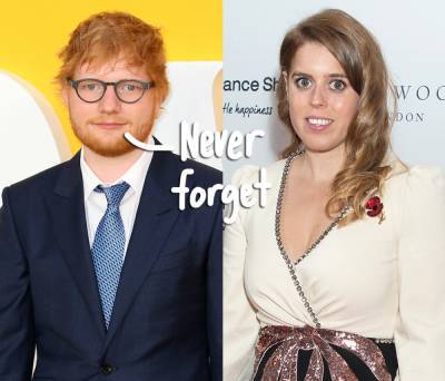 Wait, Princess Beatrice Really DID Stab Ed Sheeran In The Face?! - perezhilton.com