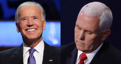 Joe Biden Pokes Fun at Mike Pence After Fly Lands on His Head During Debate! - www.justjared.com