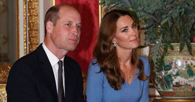 Kate Middleton stuns in bright blue dress for first Buckingham Palace appearance since lockdown - www.ok.co.uk - Ukraine