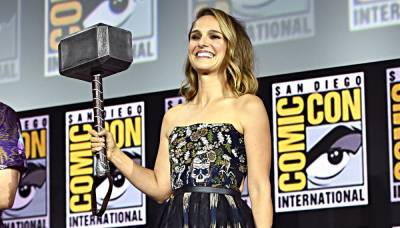 Natalie Portman Seems to Reveal Major 'Thor 4' Plot Point - www.justjared.com