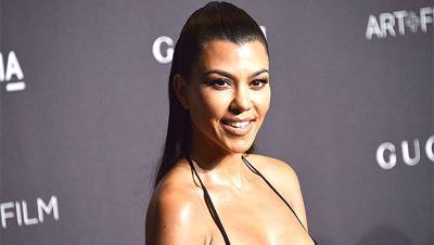Kourtney Kardashian Upstages Kylie Jenner’s Halloween Decorations With The Most Spooky Table Setting - hollywoodlife.com