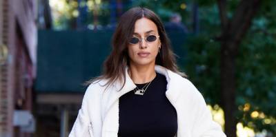Irina Shayk Bares Her Toned Abs While Out in NYC! - www.justjared.com - New York - Russia