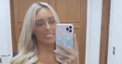 Courtney Green - Shelby Tribble - Chloe Meadows - Chloe Brockett - Amber Turner - TOWIE's Amber Turner wears low-cut top as she joins Shelby Tribble and co-stars for lavish night out - ok.co.uk