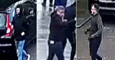 Police want to speak to these men after a football fan was kicked in the head and left unconscious during a 'large-scale fight' - www.manchestereveningnews.co.uk - Manchester - city Bolton - city Shrewsbury