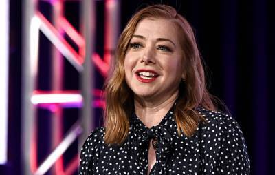 Alyson Hannigan uses ‘Buffy The Vampire Slayer’ props for her Halloween decorations - www.nme.com