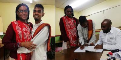 Gay Hindu couple finally marry in Richards Bay - www.mambaonline.com