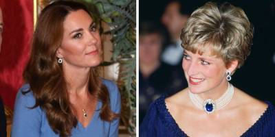 Did Kate Middleton Redesign a Pair of Princess Diana's Favorite Earrings? - www.harpersbazaar.com