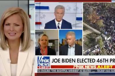 Fox News’ Sandra Smith Caught on Hot Mic Calling Out Colleague Who Let Guest Deny Biden Win (Video) - thewrap.com - Smith