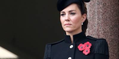 Kate Middleton Makes a Surprise Appearance at the Remembrance Day Service in London - www.marieclaire.com - London