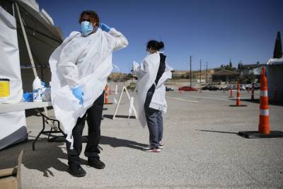 El Paso calls in 10 refrigerated morgue trailers amid surge in coronavirus deaths: reports - www.foxnews.com - Texas - county El Paso