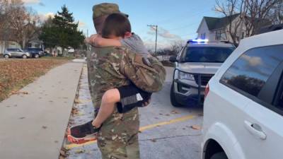 Missouri deputy surprises son after Afghanistan deployment in emotional reunion - www.foxnews.com - state Missouri - county Morgan - Afghanistan