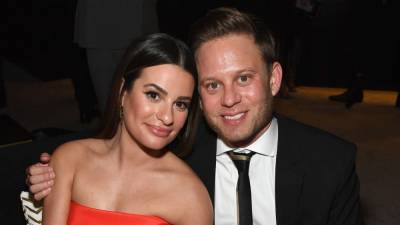 Lea Michele Shares Family Photo With Husband Zandy Reich and Newborn Son Ever - www.etonline.com