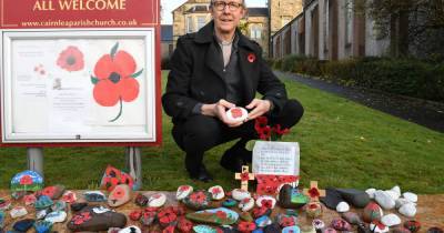 Airdrie residents create poignant Remembrance displays - www.dailyrecord.co.uk