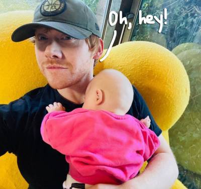 Rupert Grint Joins Instagram To Share First Pic Of Daughter Wednesday! - perezhilton.com