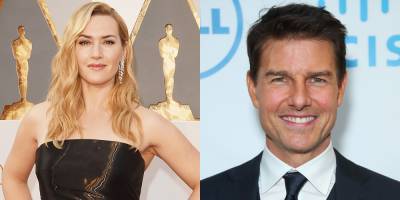 Kate Winslet Reacts To Breaking Tom Cruise's Underwater Filming Record - www.justjared.com