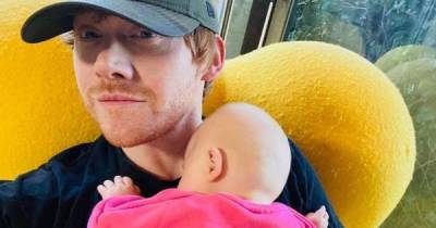 Rupert Grint joins Instagram to share first picture of his daughter, Wednesday - www.msn.com