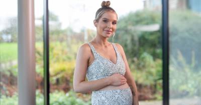 Helen Flanagan launches pre-natal workout series as she shows off growing bump in workout gear - www.ok.co.uk