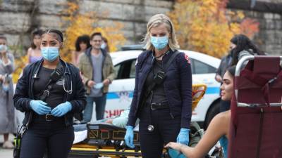 'Chicago Fire': Brett and Casey 'Take a Risk' With Romance in Season 9, Say EP and Kara Killmer (Exclusive) - www.etonline.com - Chicago