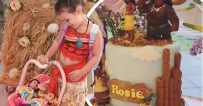 Sam Faiers throws Moana-themed celebration as Rosie turns 3 - www.msn.com