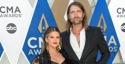 Maren Morris Shows Off Major Leg Arriving at CMA Awards 2020 with Hubby Ryan Hurd - www.justjared.com - Tennessee