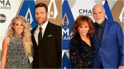 2020 CMA Awards: Carrie Underwood, Reba McEntire and More Cutest Couples of the Night - www.etonline.com - Nashville - county Ellis
