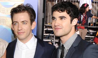 Glee's Kevin McHale Joked That Darren Criss Still Feels Gay, Even Though He Isn't - And Darren Responded! - www.justjared.com