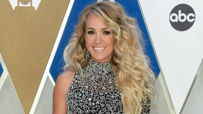 Carrie Underwood hits 2020 CMA Awards red carpet in sparkling dress - www.foxnews.com - USA