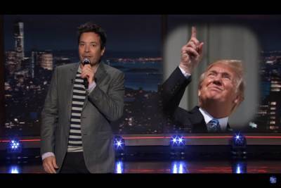 Jimmy Fallon And Patty Smyth Say Farewell To Donald Trump With President-Themed Version Of Scandal’s ‘Goodbye To You’ - etcanada.com
