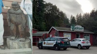 Bigfoot statue stolen from California museum, police warn 'keep your eyes peeled' - www.foxnews.com - California - county Santa Cruz