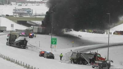 Interstate 94 in Minnesota closed due to fiery crash as snow squall limits visibility - www.foxnews.com - Minnesota - Minneapolis