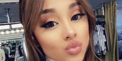 Ariana Grande Debuted '70s-Inspired Curtain Bangs on Instagram and They Look Soooo Pretty - www.cosmopolitan.com