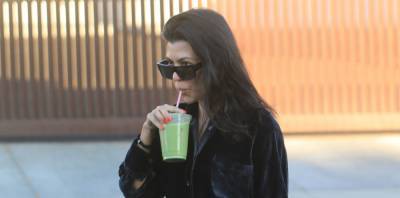Kourtney Kardashian Picks Up a Matcha Drink While Out in L.A. - www.justjared.com - Los Angeles
