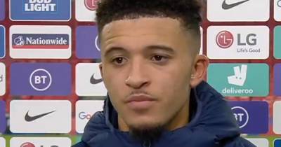 Jadon Sancho shuts down suggestion of Manchester United transfer distraction - www.manchestereveningnews.co.uk - Britain - Manchester - Sancho